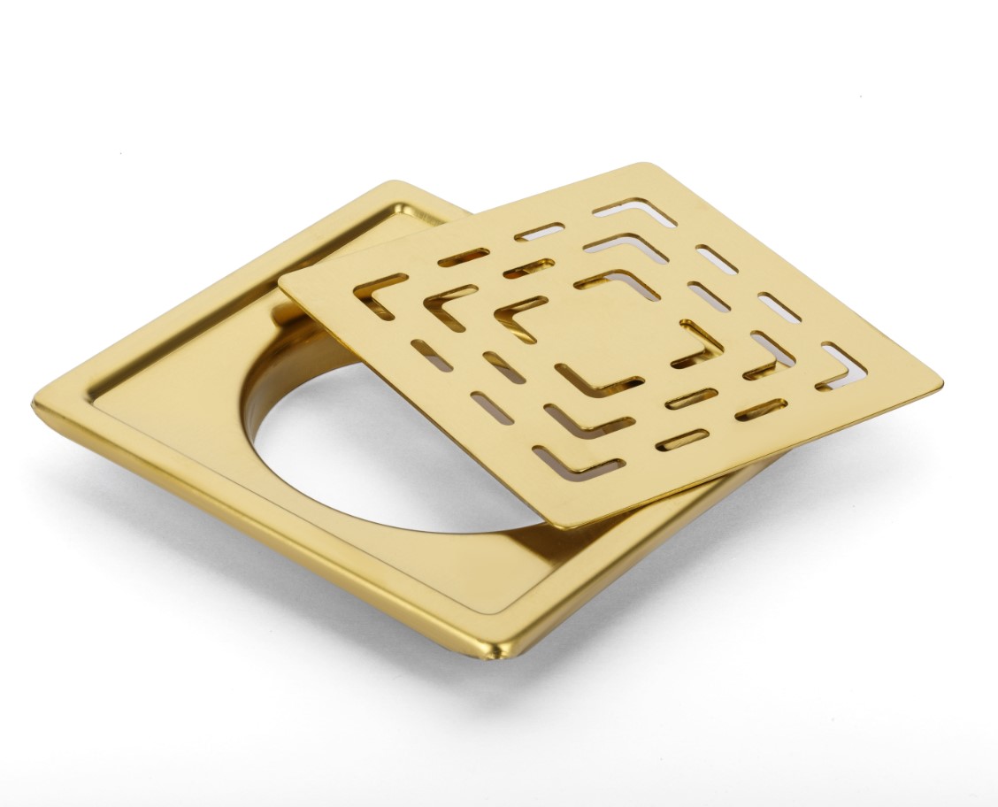 PR-105 Floor Drainer Stainless Steel Commercial Kitchen Drain Board Heavy-Duty Grate Tray Water Drainage Rack Restaurant Floor Sink Industrial Food Prep Anti-Slip Rustproof Easy Clean Professional Grade Durable High-Flow Design